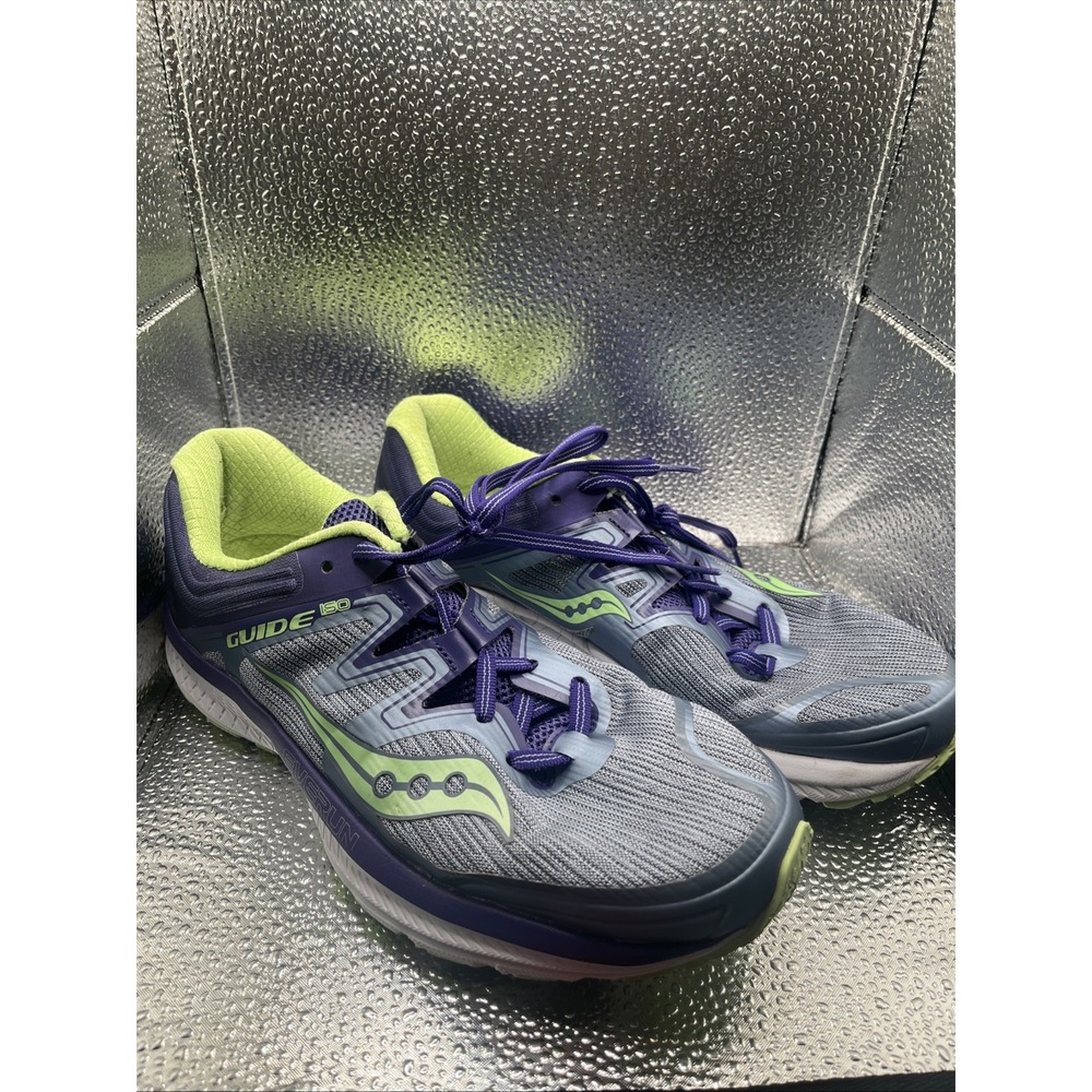 Saucony Guide ISO Everun Womens Running Shoes Sz‎ 8.5 Low Top Sneakers